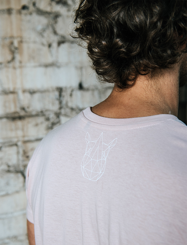 Shirt (Unisex) in Soft Rose
