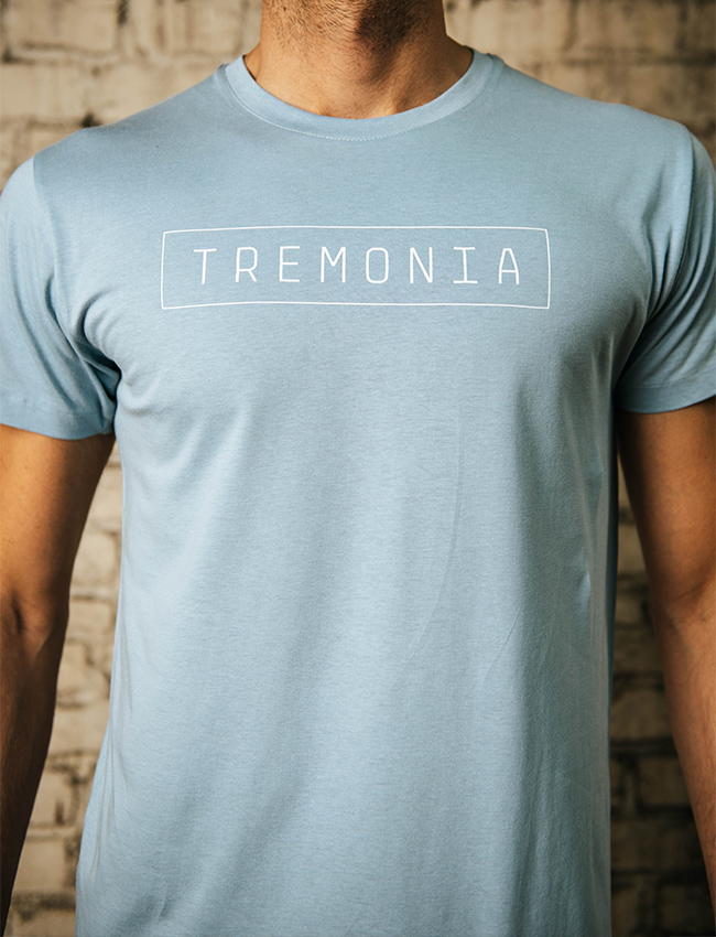Shirt (Unisex) in Blue Fog