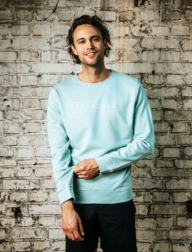 Pullover Male in Mintgrün
