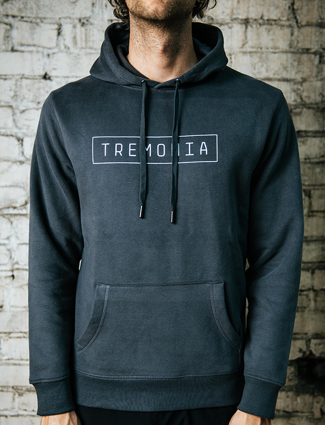 Hoodie Male in Asphalt